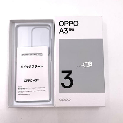 【全額返金保証】【最速発送】OPPO A A3 5G Y!Mobile 128GB パープル Softbank SIMフリー A402OP 白ロム 超美品 動作確認済