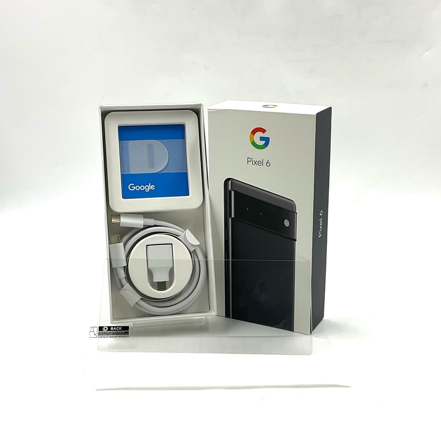 【全額返金保証】【最速発送】Google Pixel 6 128GB ストーミーブラック au GR1YH 白ロム 動作確認済