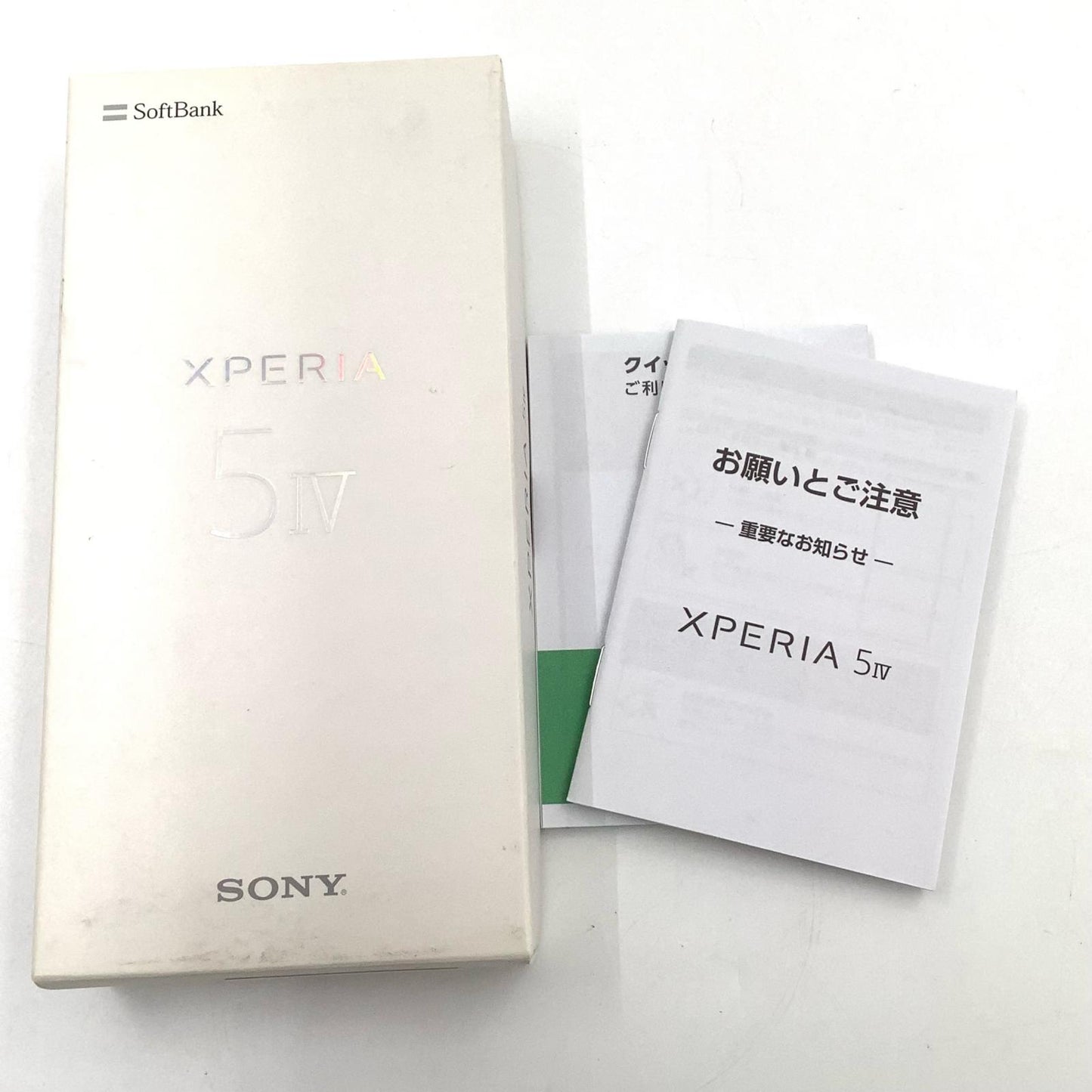 【最速発送】Sony Xperia 5IV 128GB Black SIMフリー A204SO 白ロム【難有】