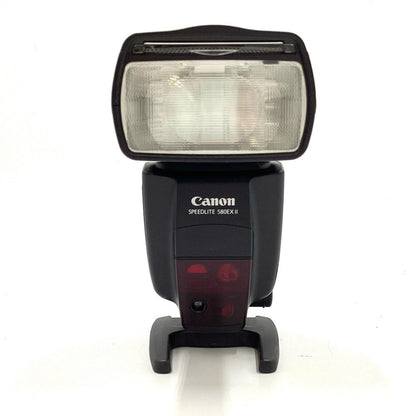 【全額返金保証】【最速発送】Canon スピードライト 580EX II 美品 動作確認済