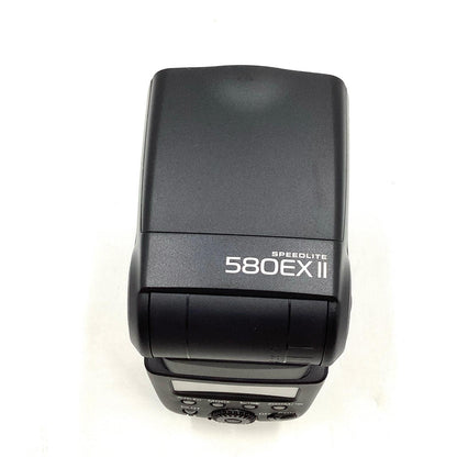 【全額返金保証】【最速発送】Canon スピードライト 580EX II 美品 動作確認済
