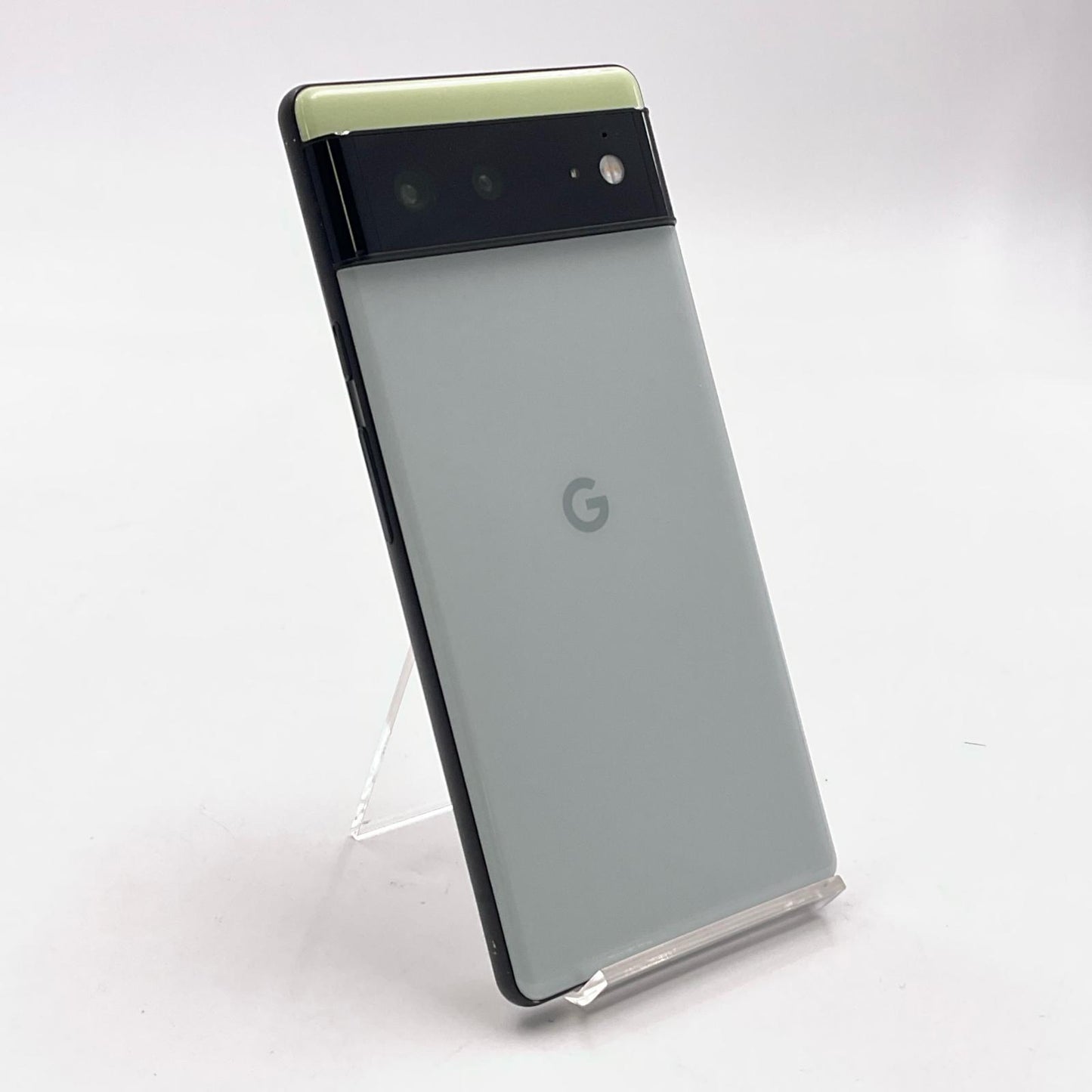 【全額返金保証】【最速発送】Google Pixel 6 128GB ソータシーフォーム au GR1YH 白ロム 動作確認済