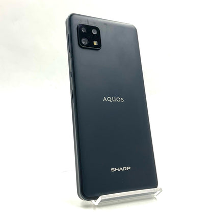 【全額返金保証】【最速発送】SHARP AQUOS semse6 64GB ブラック 楽天モバイル SIMフリー SH-RM19 白ロム 動作確認済