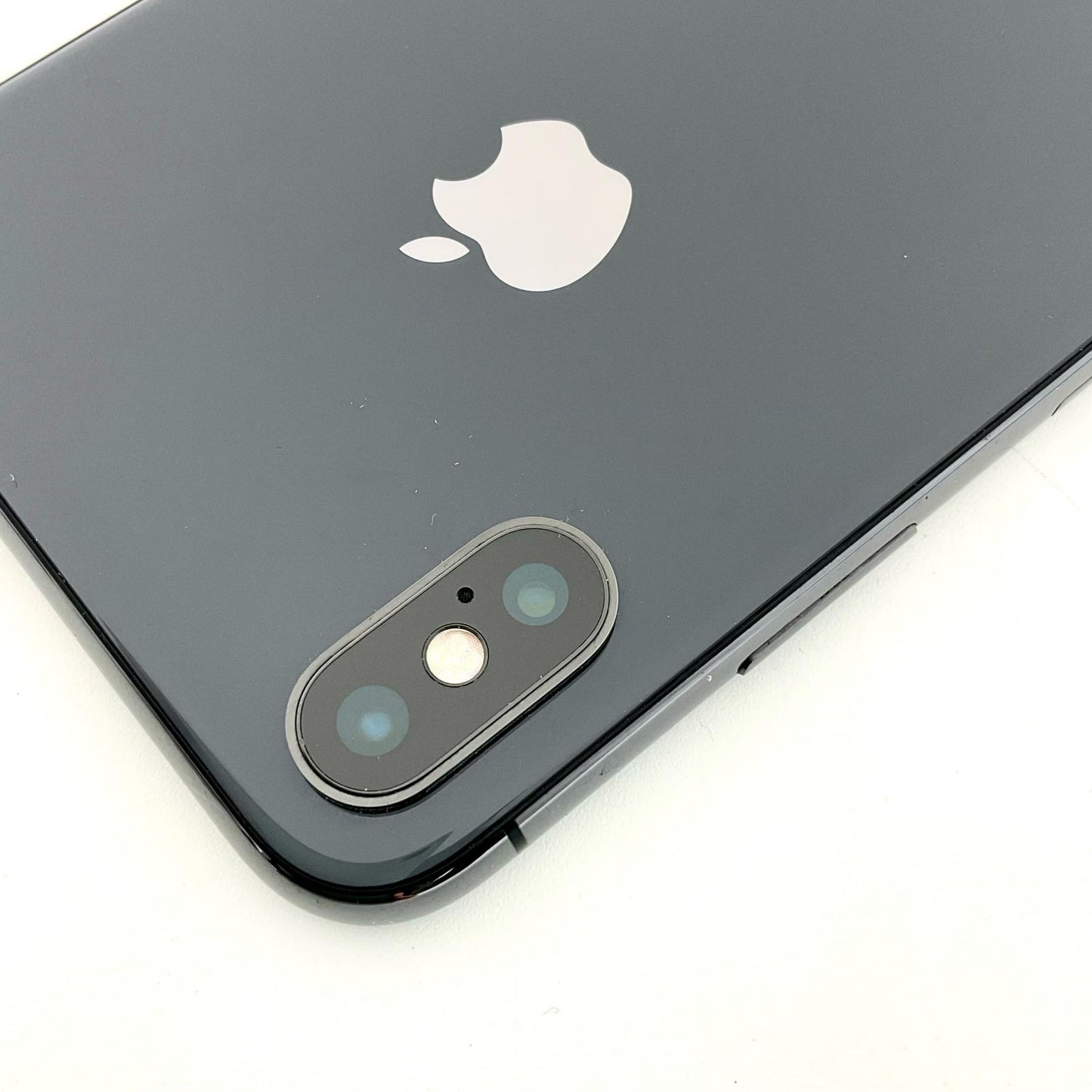 【全額返金保証】【最速発送】Apple iPhone iPhone X 64GB スペースグレイ au 白ロム 動作確認済 100%