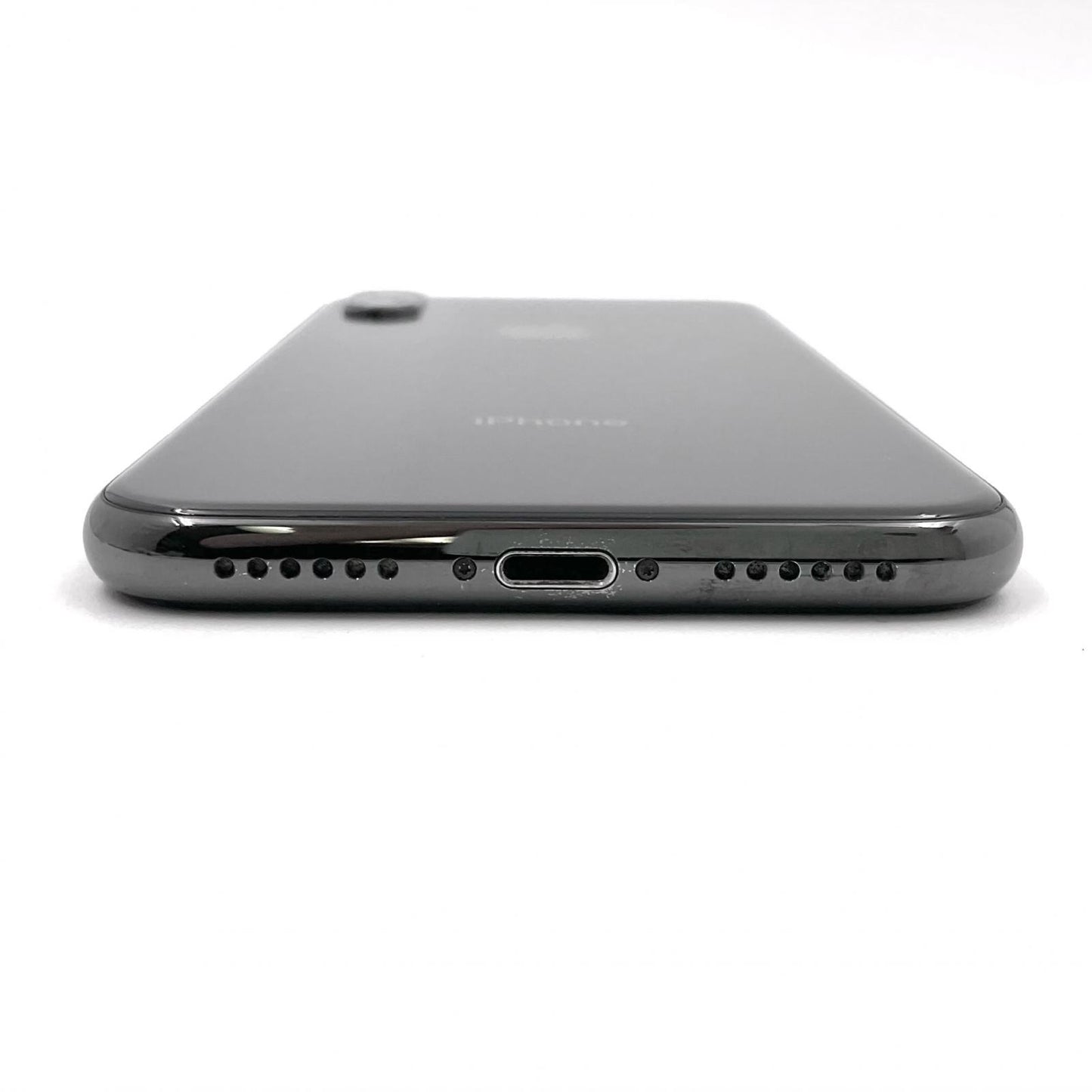 【全額返金保証】【最速発送】Apple iPhone iPhone X 64GB スペースグレイ au 白ロム 動作確認済 100%