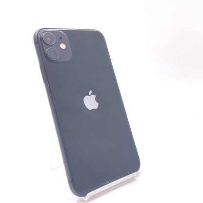 【全額返金保証】【最速発送】Apple iPhone iPhone 11 64GB ブラック au SIMフリー 白ロム 動作確認済 80%