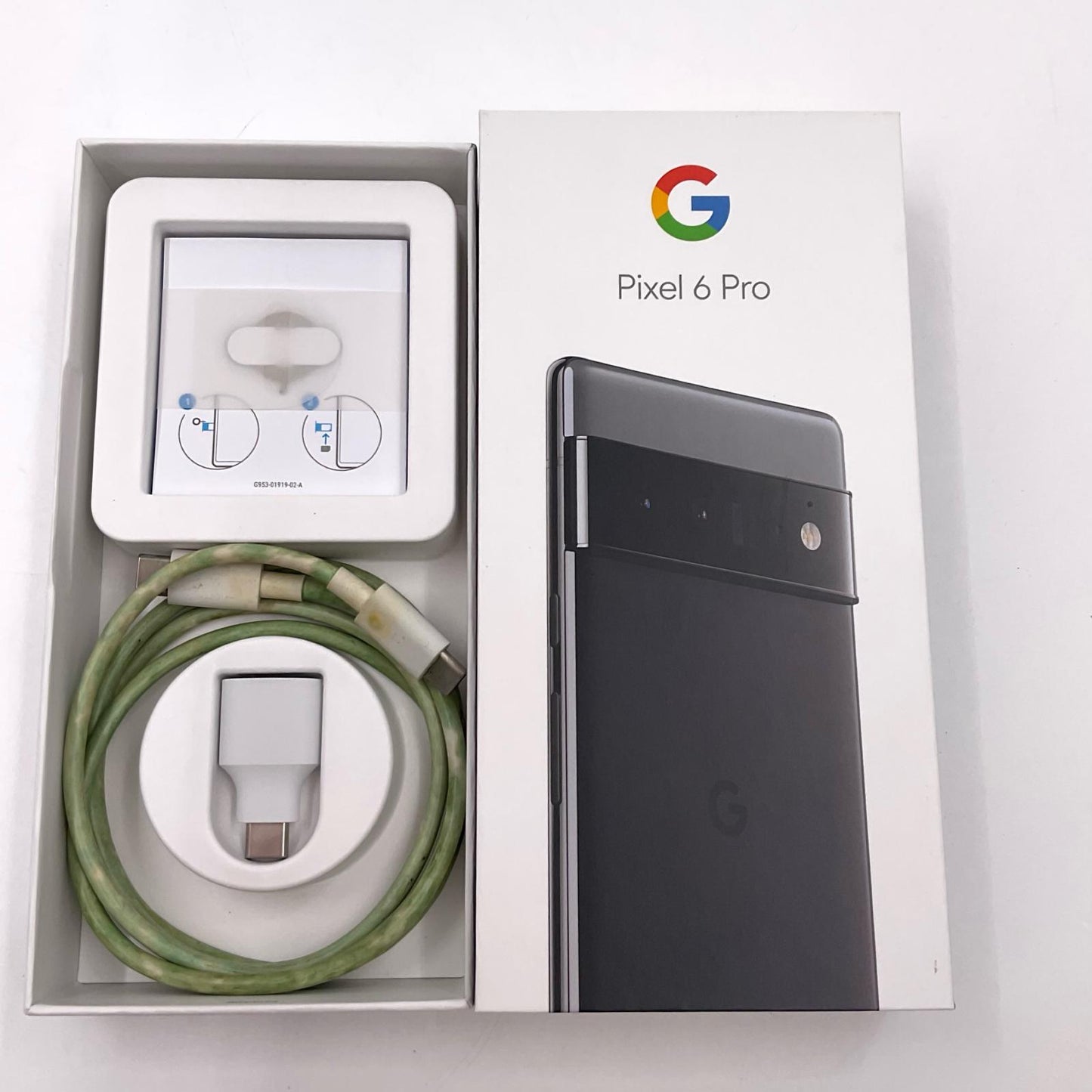 【最速発送】Google Pixel 6 Pro 128GB ストームブラック SIMフリー GF5KQ 白ロム【難有】