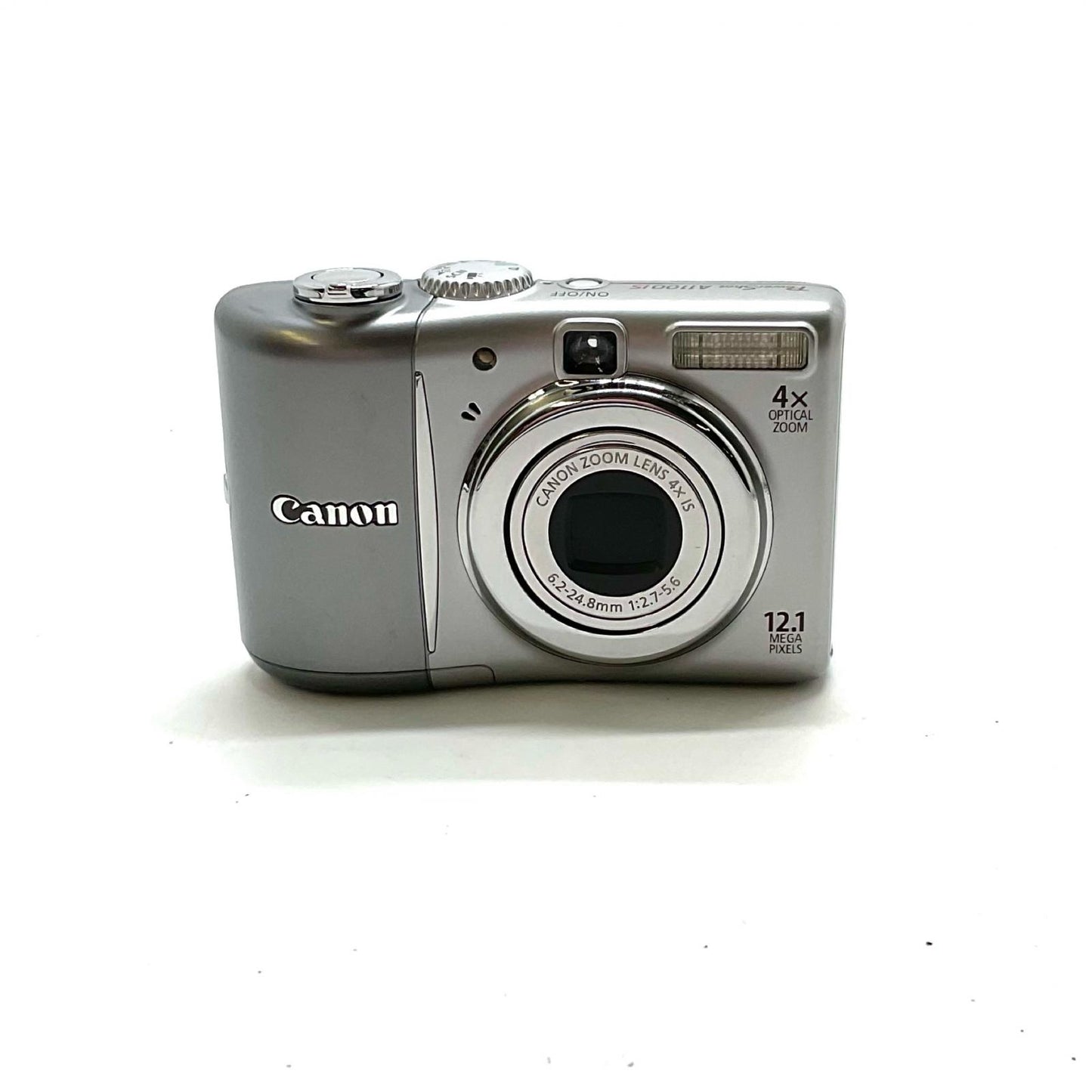 【全額返金保証】【最速発送】Canon コンパクトデジタルカメラ PowerShot A1100 IS シルバー 動作確認済