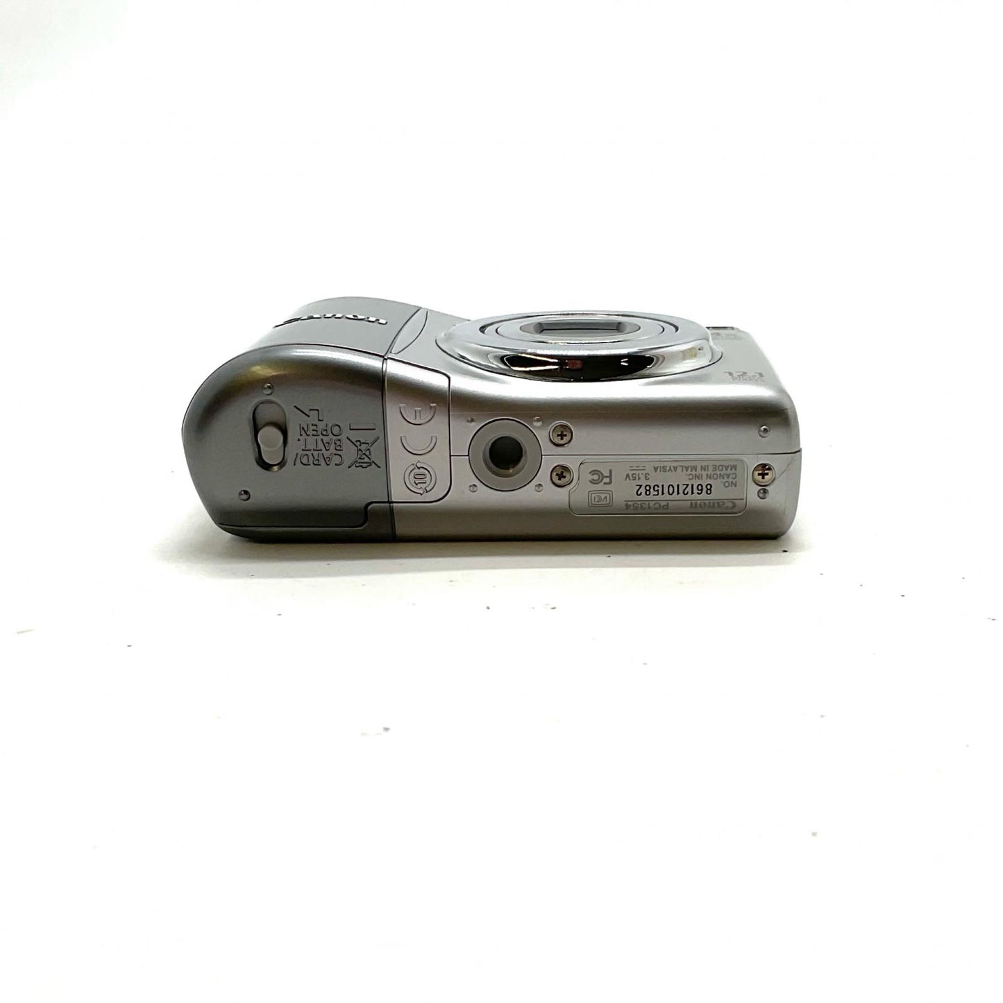 【全額返金保証】【最速発送】Canon コンパクトデジタルカメラ PowerShot A1100 IS シルバー 動作確認済