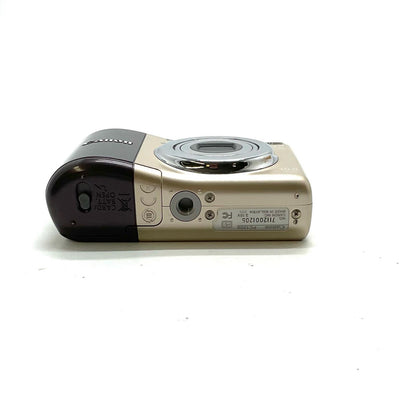 【全額返金保証】【最速発送】Canon コンパクトデジタルカメラ PowerShot A1000 IS ブラウン 美品 動作確認済