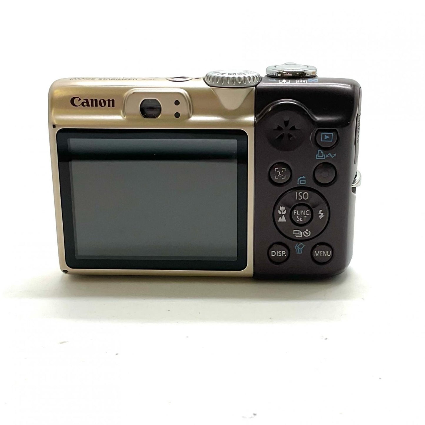 【全額返金保証】【最速発送】Canon コンパクトデジタルカメラ PowerShot A1000 IS ブラウン 美品 動作確認済