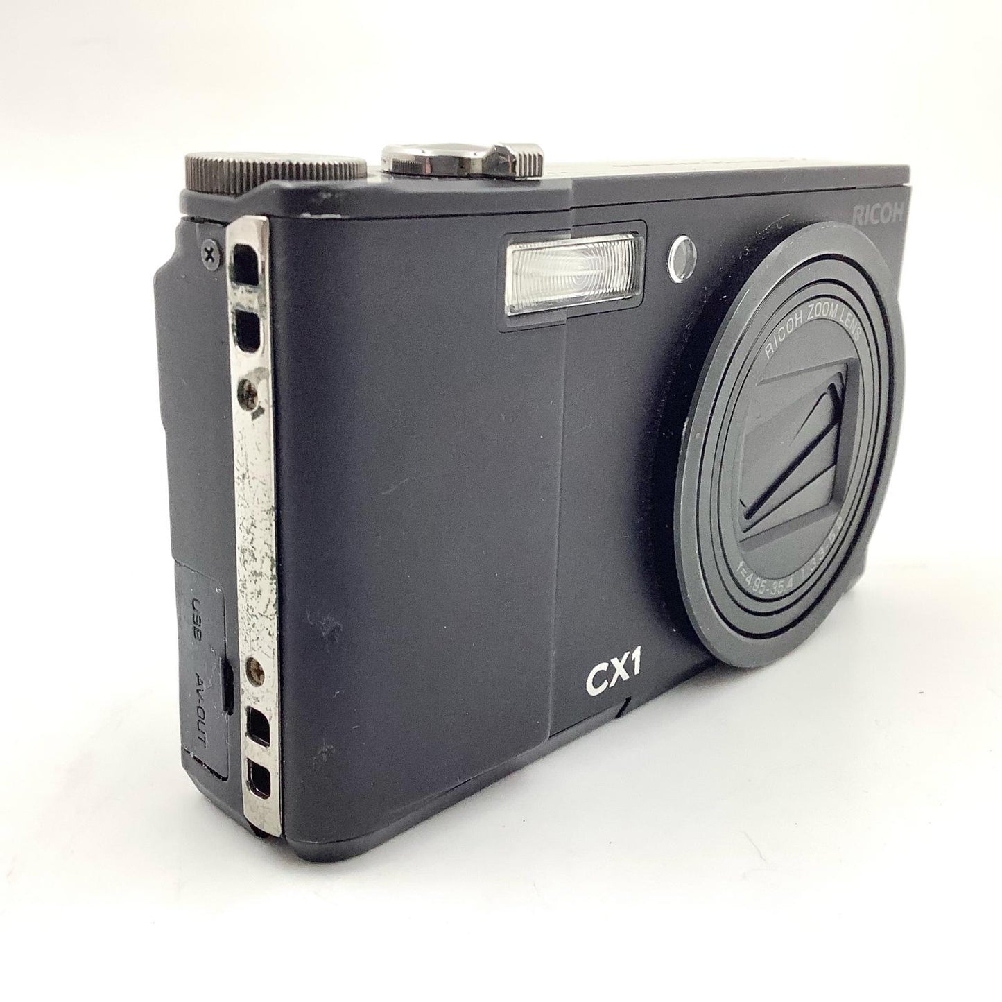 【全額返金保証】【最速発送】RICOH コンパクトデジタルカメラ CX1 ブラック 動作確認済