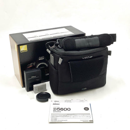 【全額返金保証】【最速発送】Nikon デジタル一眼 D5600 ボディ ブラック 動作確認済