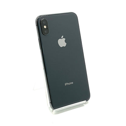 【最速発送】Apple iPhone iPhone X 256GB スペースグレイ docomo 白ロム【難有】 87%