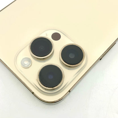 【全額返金保証】【最速発送】Apple iPhone iPhone 14 Pro Max 128GB ゴールド SIMフリー 白ロム 動作確認済 79%