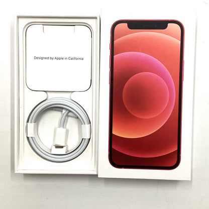 【最速発送】Apple iPhone iPhone 12 mini 64GB (PRODUCT)RED docomo 白ロム【難有】 77%