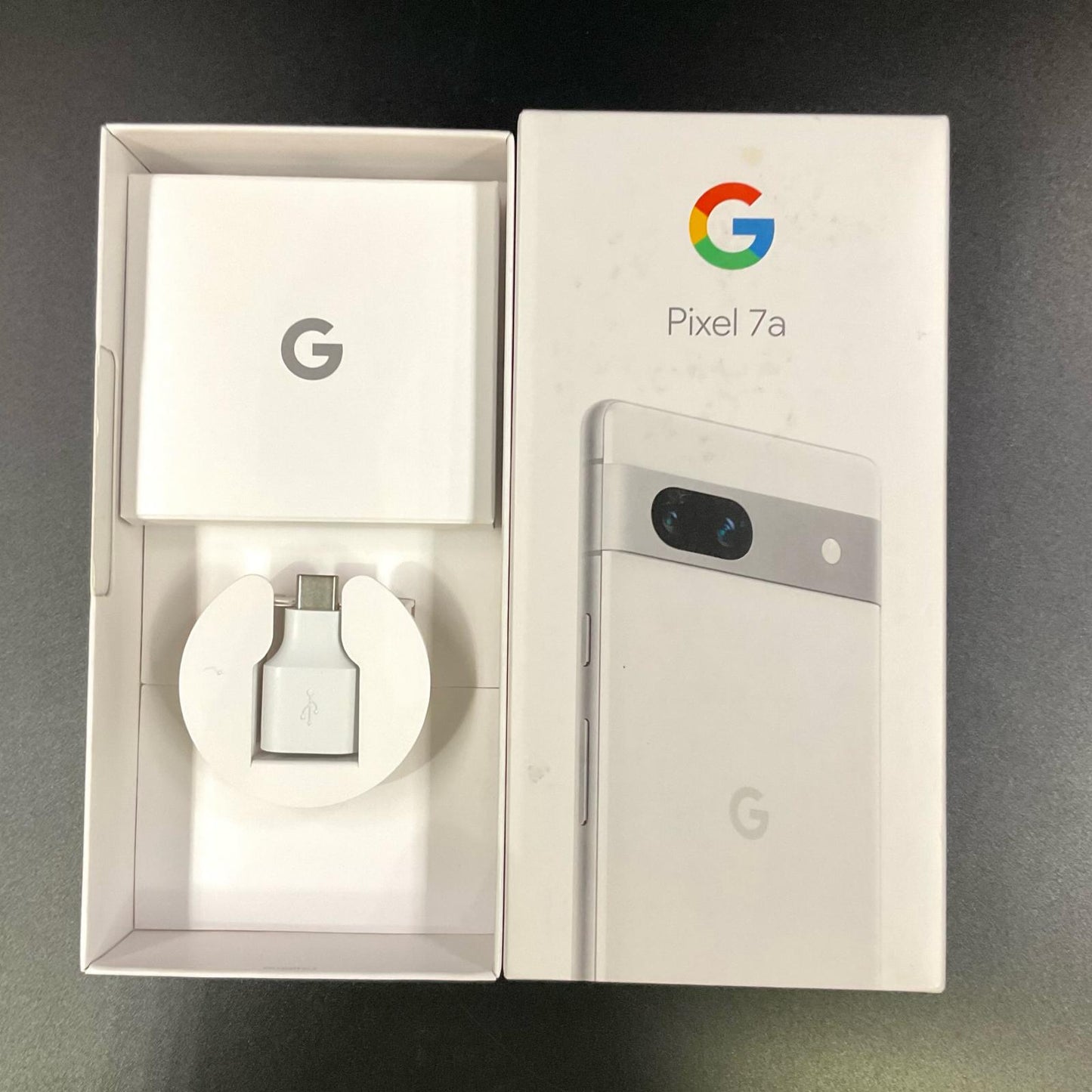 【最速発送】Google Pixel 7a 128GB Snow docomo G82U8 白ロム【難有】