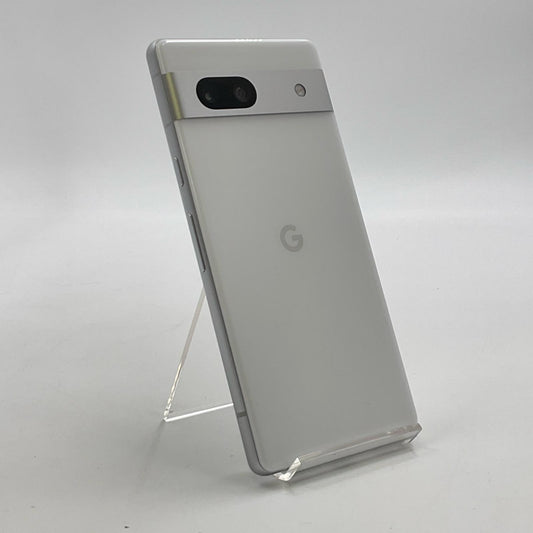 【全額返金保証】【最速発送】Google Pixel 7a 128GB Snow docomo G82U8 白ロム 超美品 動作確認済