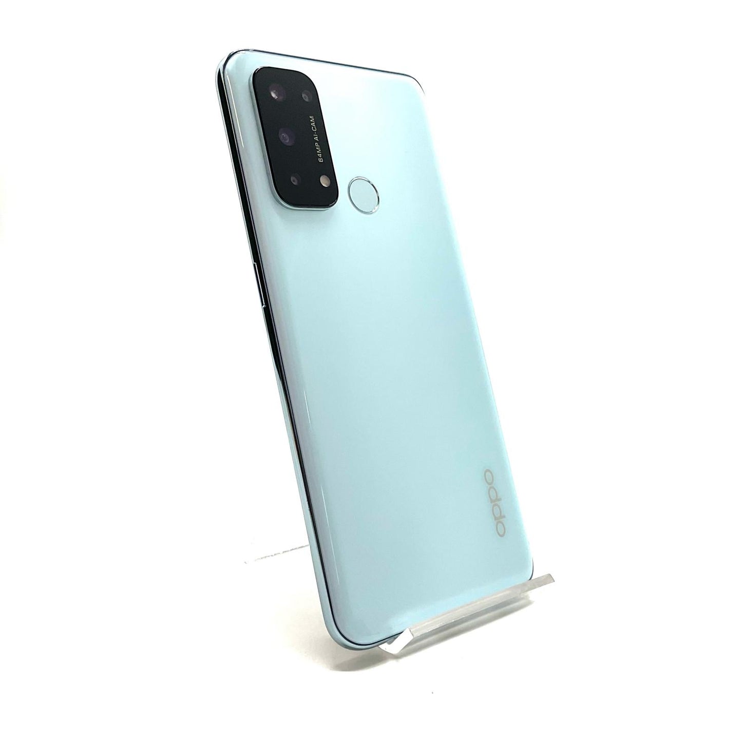 【全額返金保証】【最速発送】OPPO Reno 5 A 128GB アイスブルー Softbank A101OP 白ロム 動作確認済