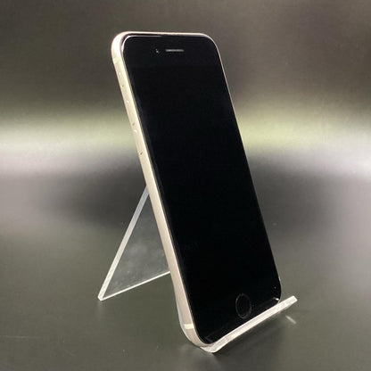 【最速発送】Apple iPhone iPhone SE（第3世代） 64GB スターライト au 白ロム【難有】 76%