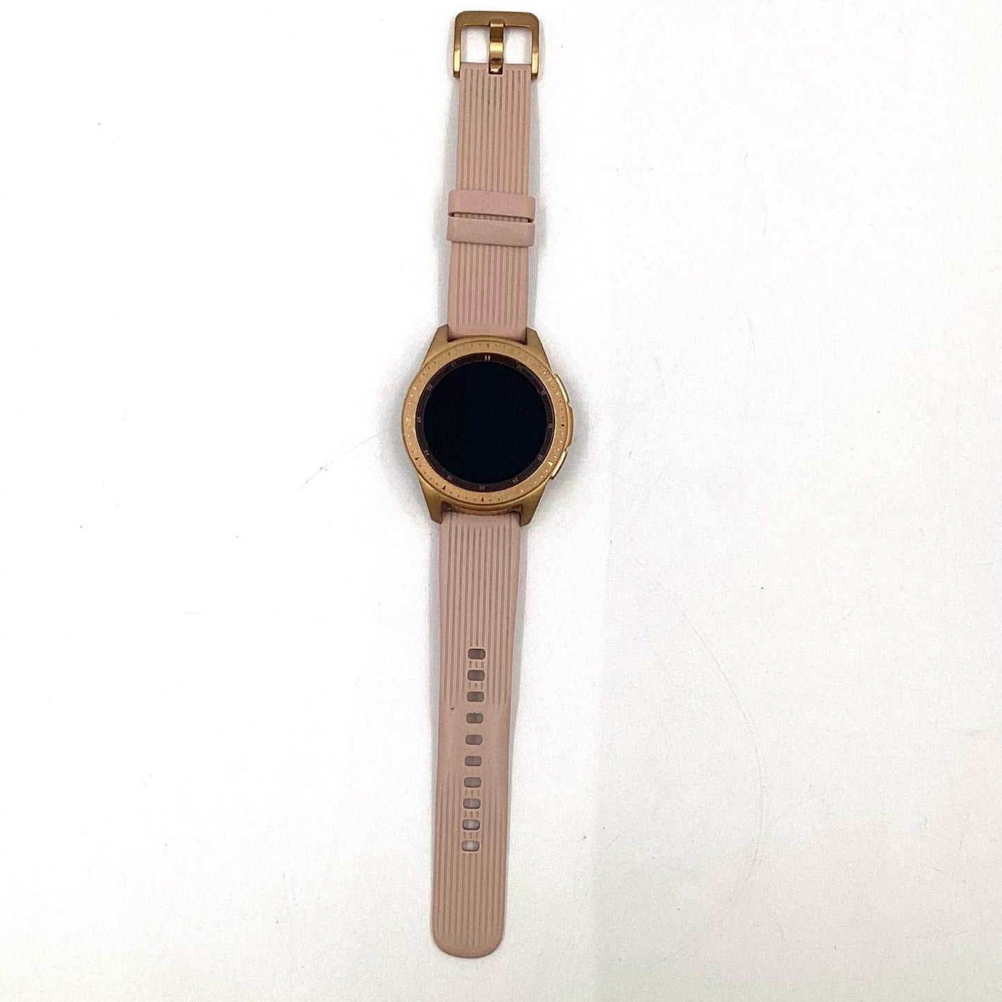 【全額返金保証】【最速発送】Samsung Galaxy Watch 42mm ローズゴールド SM-R810 動作確認済