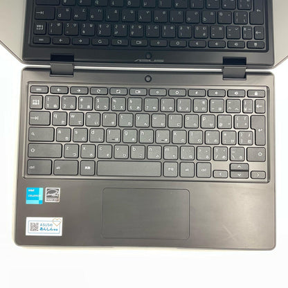 【全額返金保証】【最速発送】ASUS Chromebook Flip CR1 CR1100FK 11.6インチ Intel(R) Celeron(R) N4500 @ 1.10GHz 4GB eMMC 64GB 美品 動作確認済