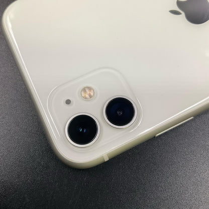 【全額返金保証】【最速発送】Apple iPhone iPhone 11 128GB ホワイト SIMフリー 白ロム 動作確認済 100%
