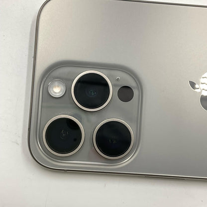【全額返金保証】【最速発送】Apple iPhone iPhone 15 Pro 128GB ナチュラルチタニウム SIMフリー 白ロム 動作確認済 86%