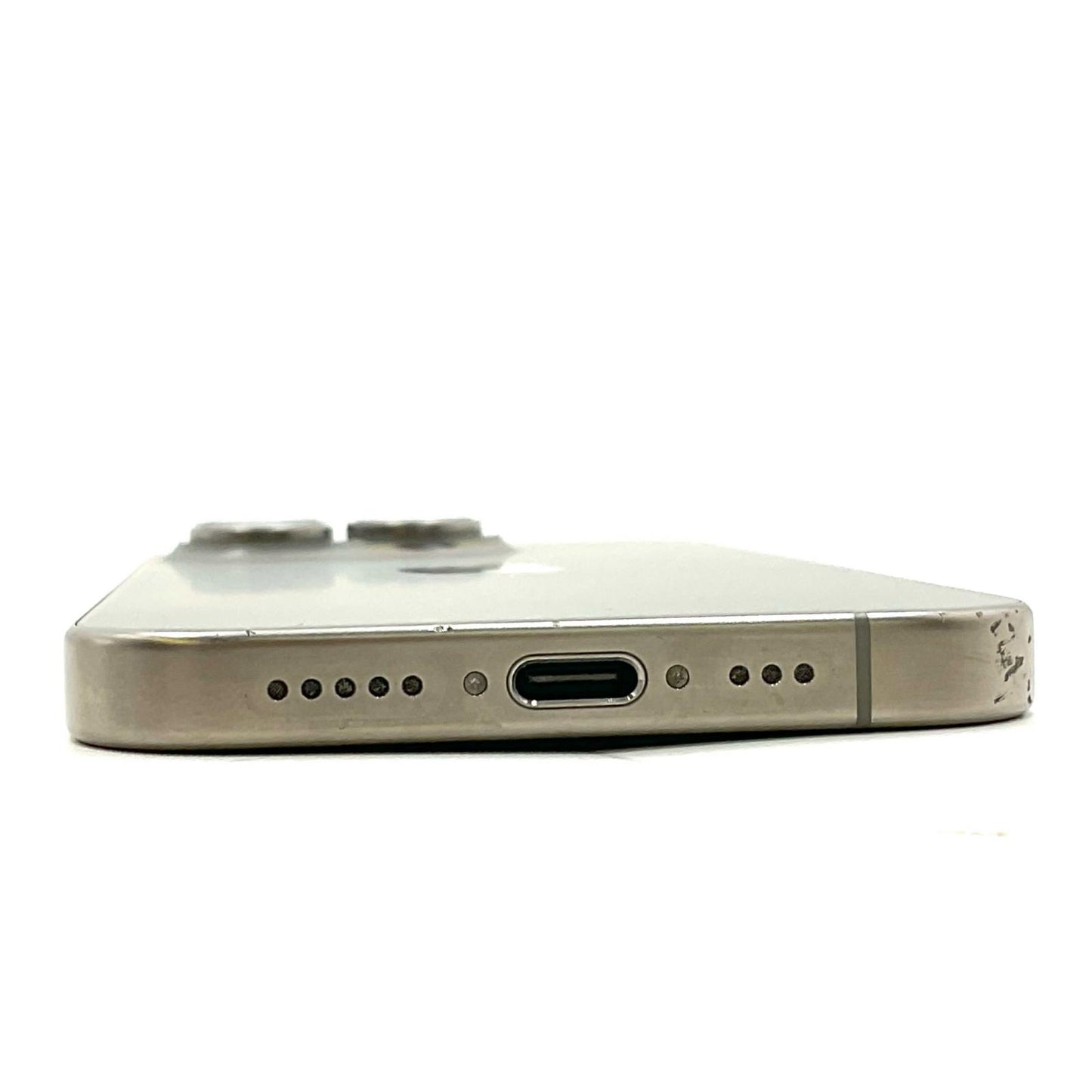 【全額返金保証】【最速発送】Apple iPhone iPhone 15 Pro 128GB ナチュラルチタニウム SIMフリー 白ロム 動作確認済 86%