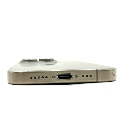 【全額返金保証】【最速発送】Apple iPhone iPhone 15 Pro 128GB ナチュラルチタニウム SIMフリー 白ロム 動作確認済 86%