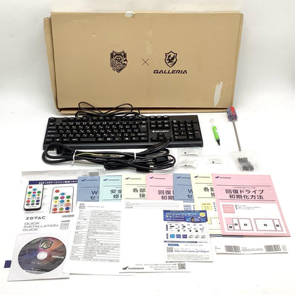 【全額返金保証】【最速発送】ドスパラ GALLERIA CRA7C-R36 11th Gen Intel(R) Core(TM) i7-11700 @ 2.50GHz 16GB M.2 SSD 1TB NVIDIA GeForce RTX 3060 動作確認済