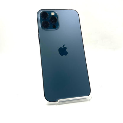 【全額返金保証】【最速発送】Apple iPhone iPhone 12 Pro Max 256GB パシフィックブルー 白ロム 動作確認済 72%