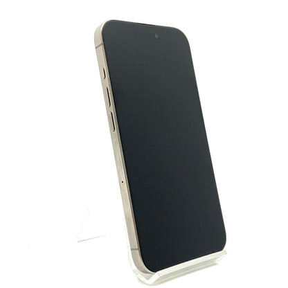 【全額返金保証】【最速発送】Apple iPhone iPhone 15 Pro 128GB ナチュラルチタニウム SIMフリー 白ロム 動作確認済 86%