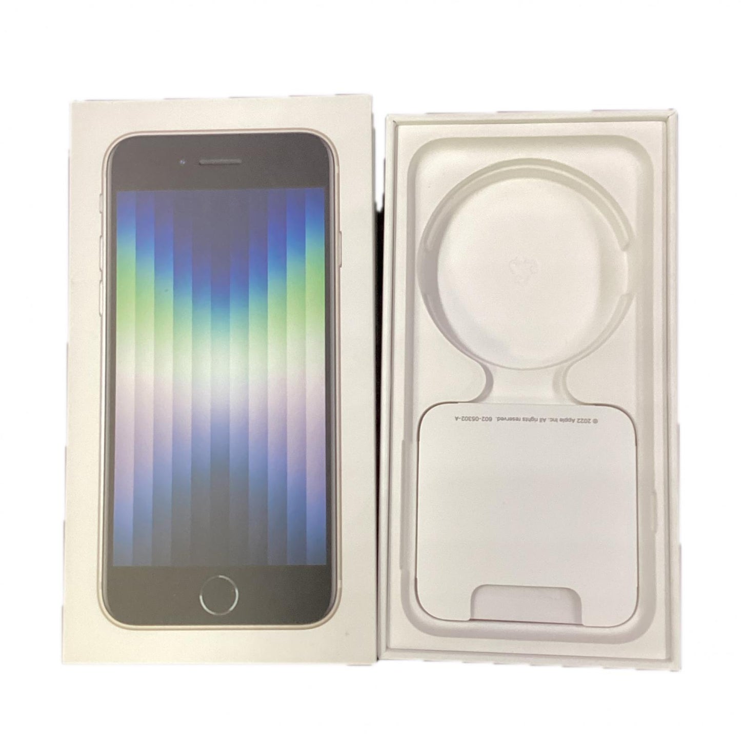 【全額返金保証】【最速発送】Apple iPhone iPhone SE（第3世代） 64GB スターライト 楽天モバイル SIMフリー 白ロム 動作確認済 84%
