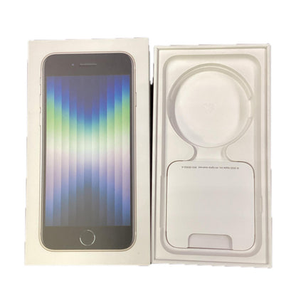 【全額返金保証】【最速発送】Apple iPhone iPhone SE（第3世代） 64GB スターライト 楽天モバイル SIMフリー 白ロム 動作確認済 84%
