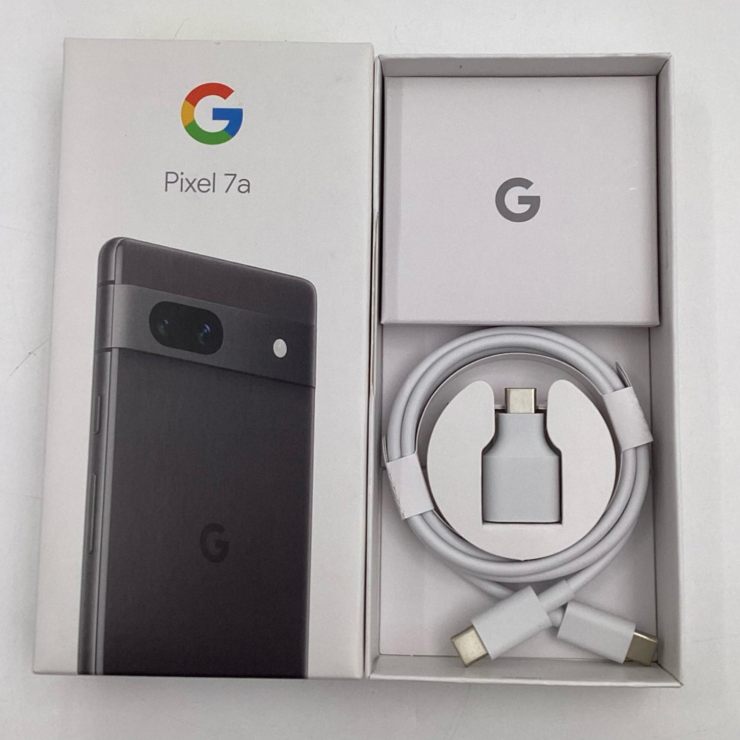 【全額返金保証】【最速発送】Google Pixel 7a 128GB チャコール au SIMフリー G82U8 白ロム 動作確認済