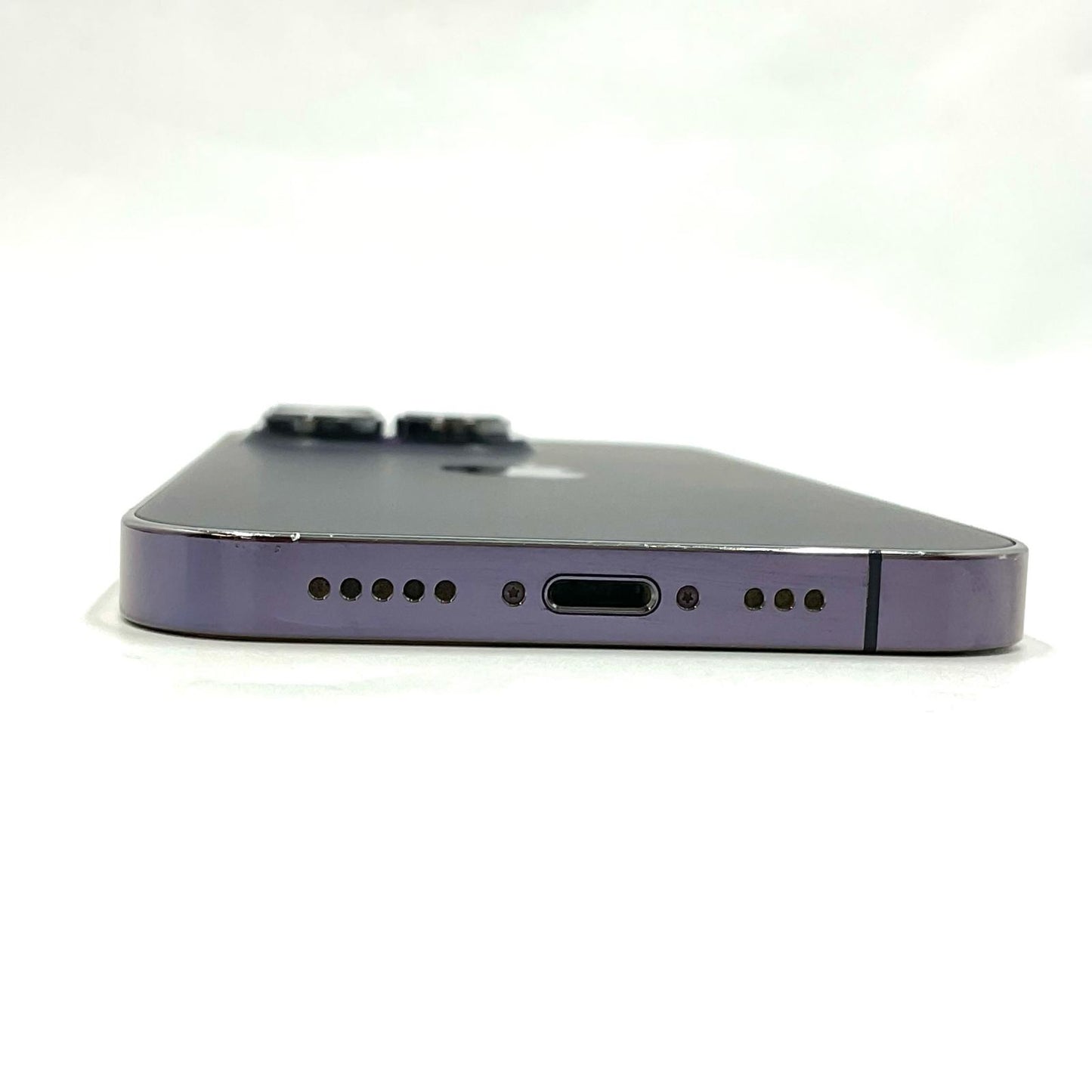 【全額返金保証】【最速発送】Apple iPhone iPhone 14 Pro 128GB ディープパープル SIMフリー 白ロム 動作確認済 78%