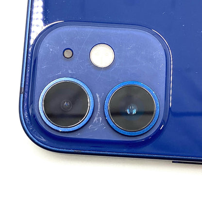 【全額返金保証】【最速発送】Apple iPhone iPhone mini 12 mini 64GB ブルー Softbank 白ロム 動作確認済 74%