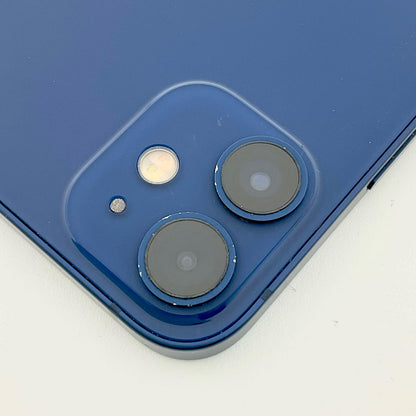 【全額返金保証】【最速発送】Apple iPhone iPhone 12 mini 128GB ブルー docomo 白ロム 動作確認済 83%