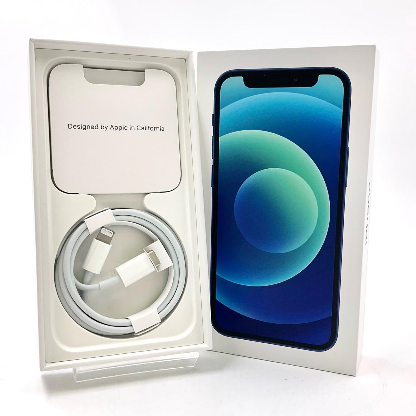 【全額返金保証】【最速発送】Apple iPhone iPhone 12 mini 128GB ブルー docomo 白ロム 動作確認済 83%