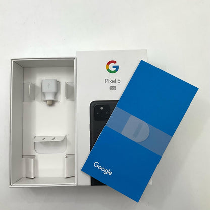 【全額返金保証】【最速発送】Google Pixel Pixel5 128GB ジャストブラック Softbank G5NZ6 白ロム 動作確認済