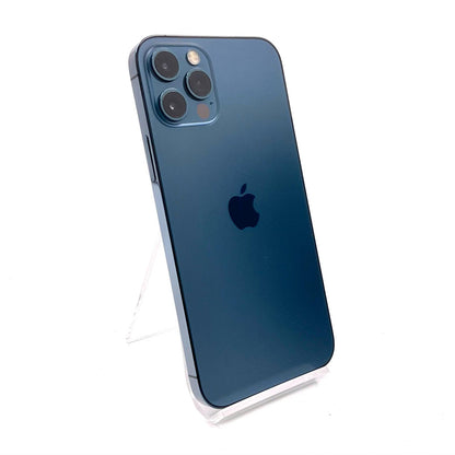 【全額返金保証】【最速発送】Apple iPhone iPhone 12 Pro 128GB パシフィックブルー docomo 白ロム 動作確認済 82%