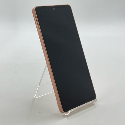 【全額返金保証】【最速発送】SHARP AQUOS sense6 64GB ライトカッパー docomo SIMフリー SH-54B 白ロム 超美品 動作確認済
