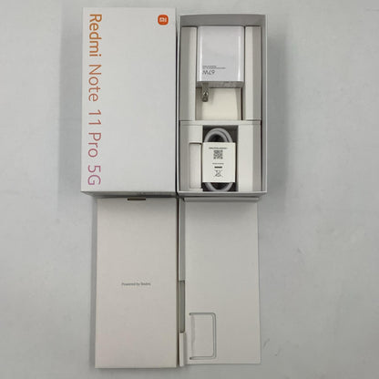 【全額返金保証】【最速発送】Xiaomi Redmi Note 11 Pro 5G 128GB グラファイトグレー 楽天モバイル SIMフリー 2201116SR 白ロム 美品 動作確認済