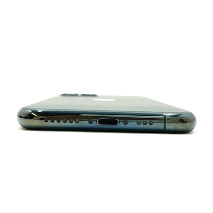 【最速発送】Apple iPhone iPhone 11 Pro 256GB ミッドナイトグリーン docomo 白ロム【難有】 76%