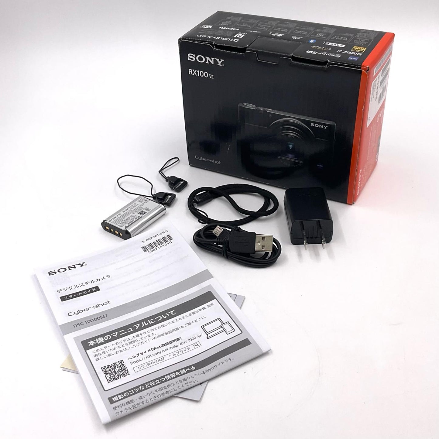 【全額返金保証】【最速発送】Sony コンパクトデジタルカメラ サイバーショット DSC-RX100M7 美品 動作確認済