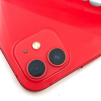 【全額返金保証】【最速発送】Apple iPhone iPhone 12 64GB (PRODUCT)RED SIMフリー 動作確認済 80%