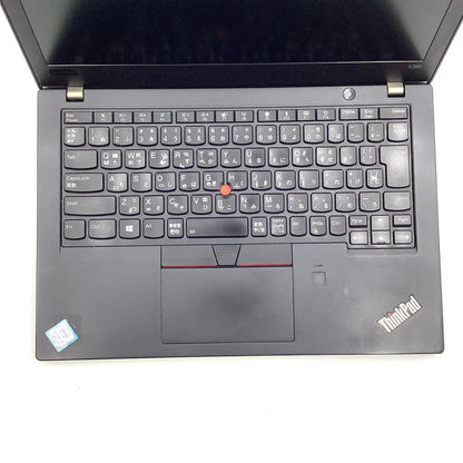 【全額返金保証】【最速発送】Lenovo ThinkPad X280 20KECTO1WW Intel(R)Core(TM)i5-8250U CPU @1.60GHz 8GB SSD 128GB 81.4% 動作確認済