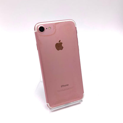 【最速発送】Apple iPhone iPhone 7 128GB ローズゴールド au 白ロム【難有】