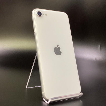 【最速発送】Apple iPhone iPhone SE（第2世代） 64GB ホワイト au SIMフリー 白ロム【難有】 75%